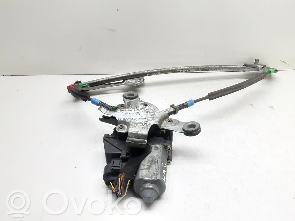 Audi A6 S6 C4 4A Front door window regulator with motor 