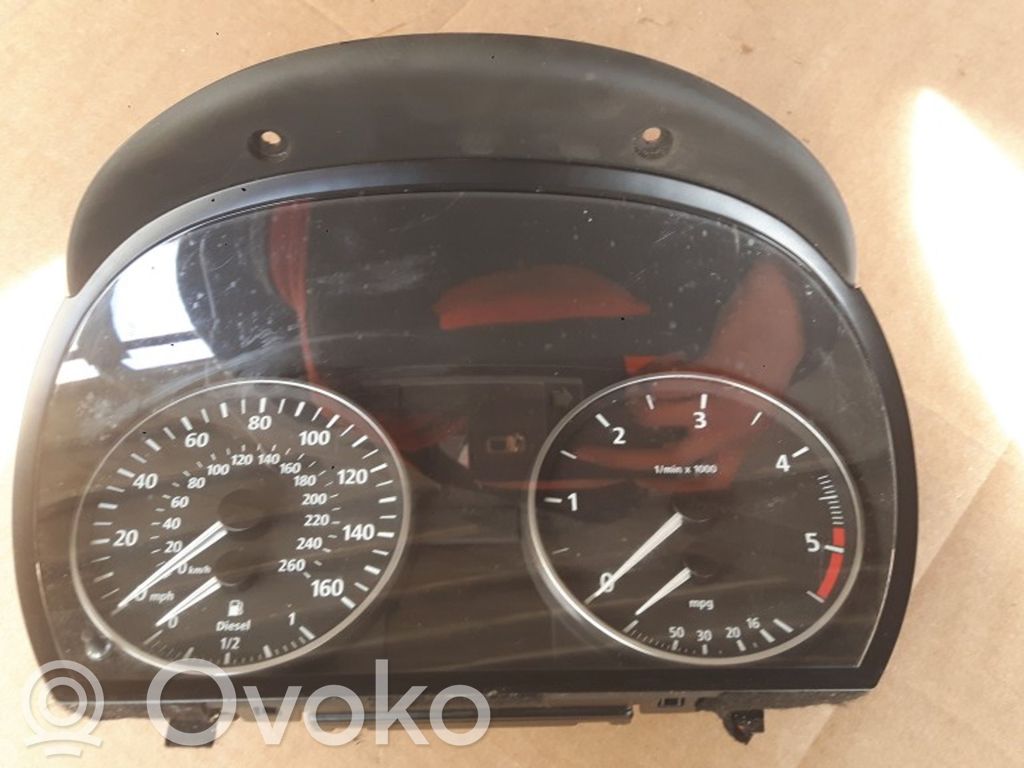 BMW 3 E90 E91 Speedometer (instrument cluster) 