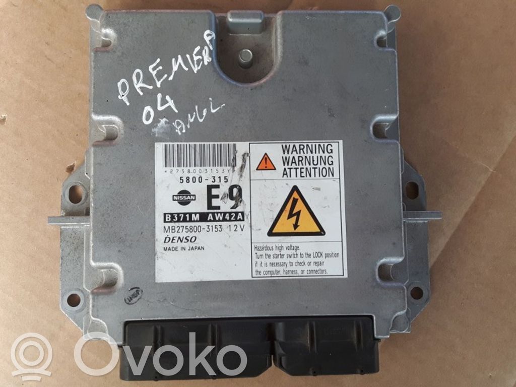 Nissan Primera Engine control unit/module 