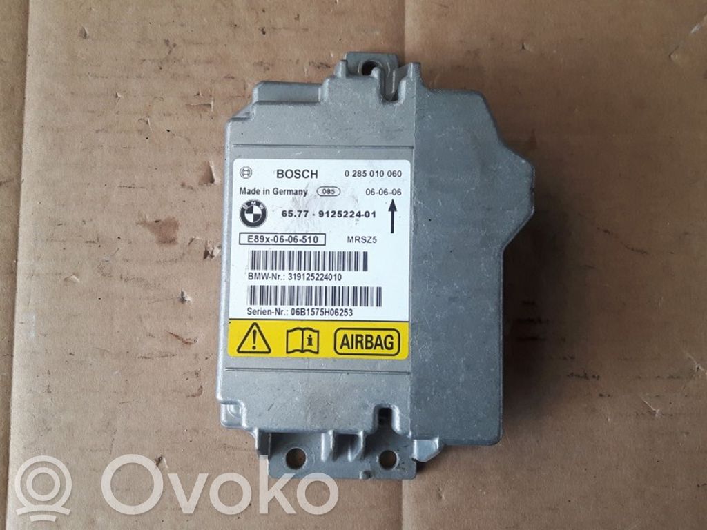 Airbag control unit/module   0285010060,319125224010,06B1575H06253