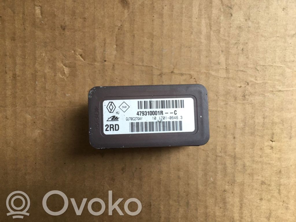 Renault Megane III ESP acceleration yaw rate sensor 