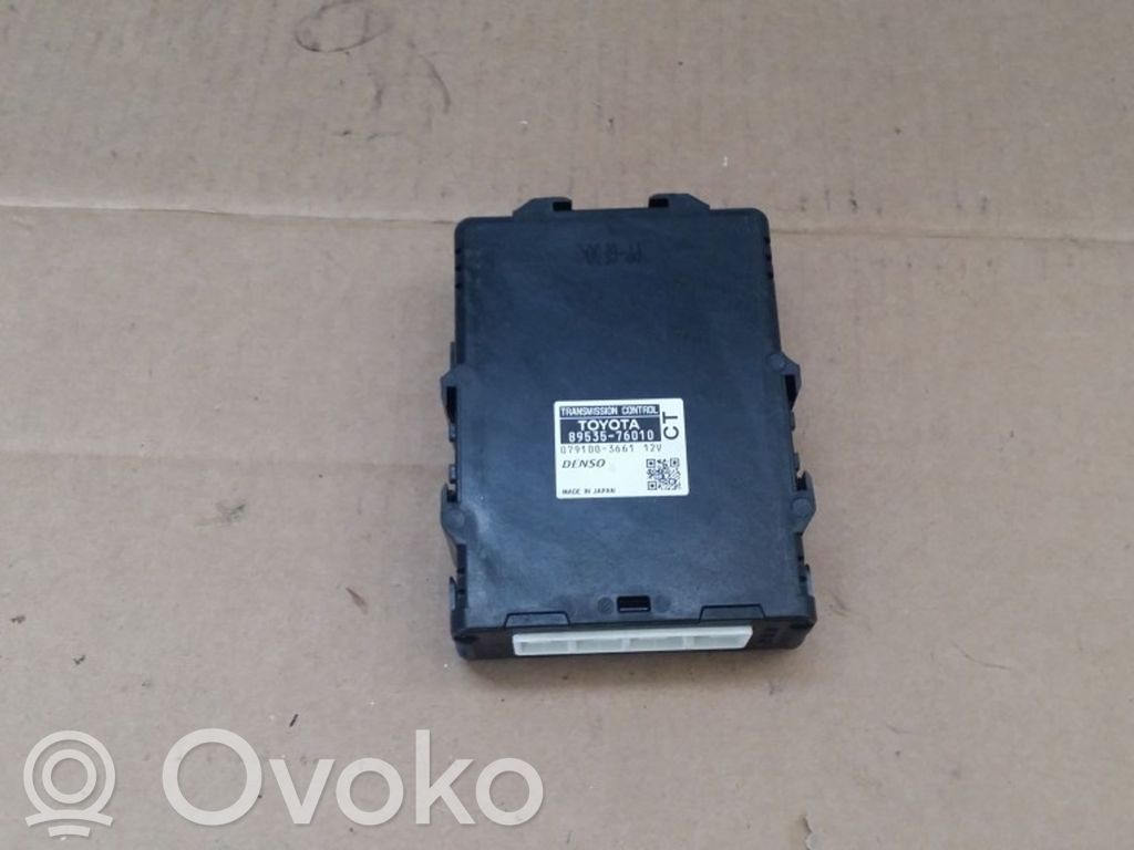 Lexus CT 200H Gearbox control unit/module 