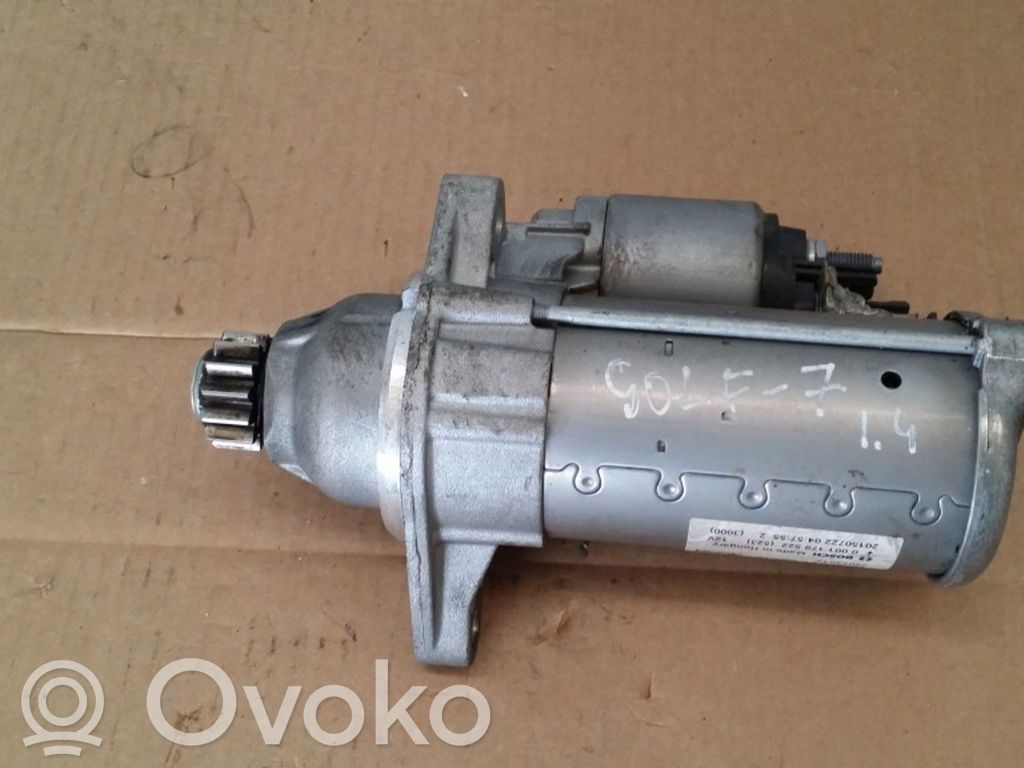 Volkswagen Golf VII Motor de arranque 