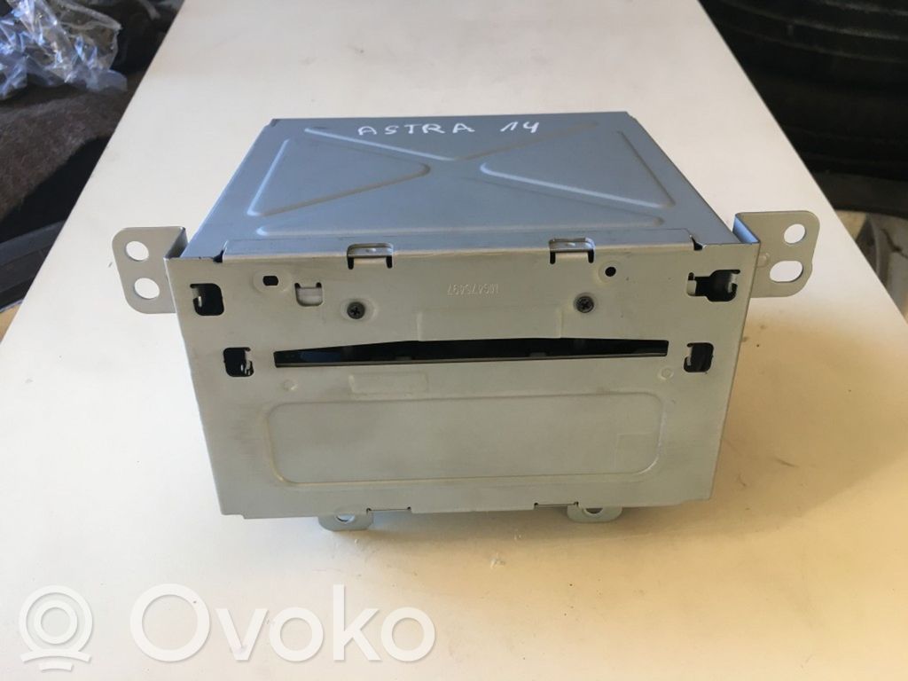 Opel Astra J Unidad delantera de radio/CD/DVD/GPS 
