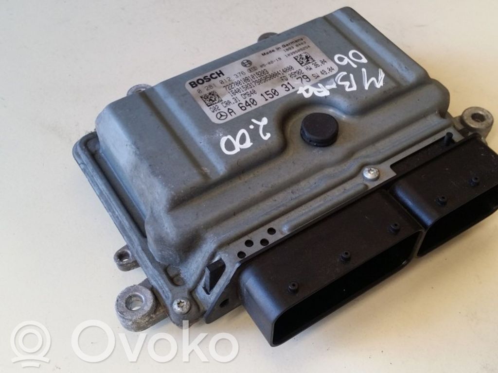 Mercedes-Benz A W169 Engine control unit/module 