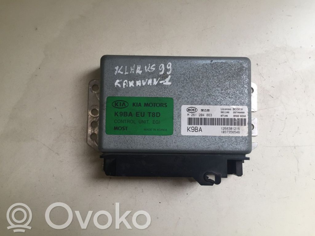 Engine control unit/module   M261204863,1268301216,1037356546,K6BAEUT8D