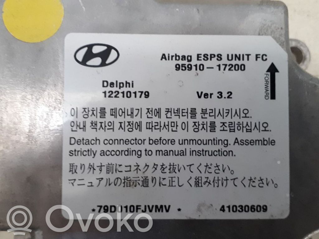Hyundai Matrix Airbag control unit/module 