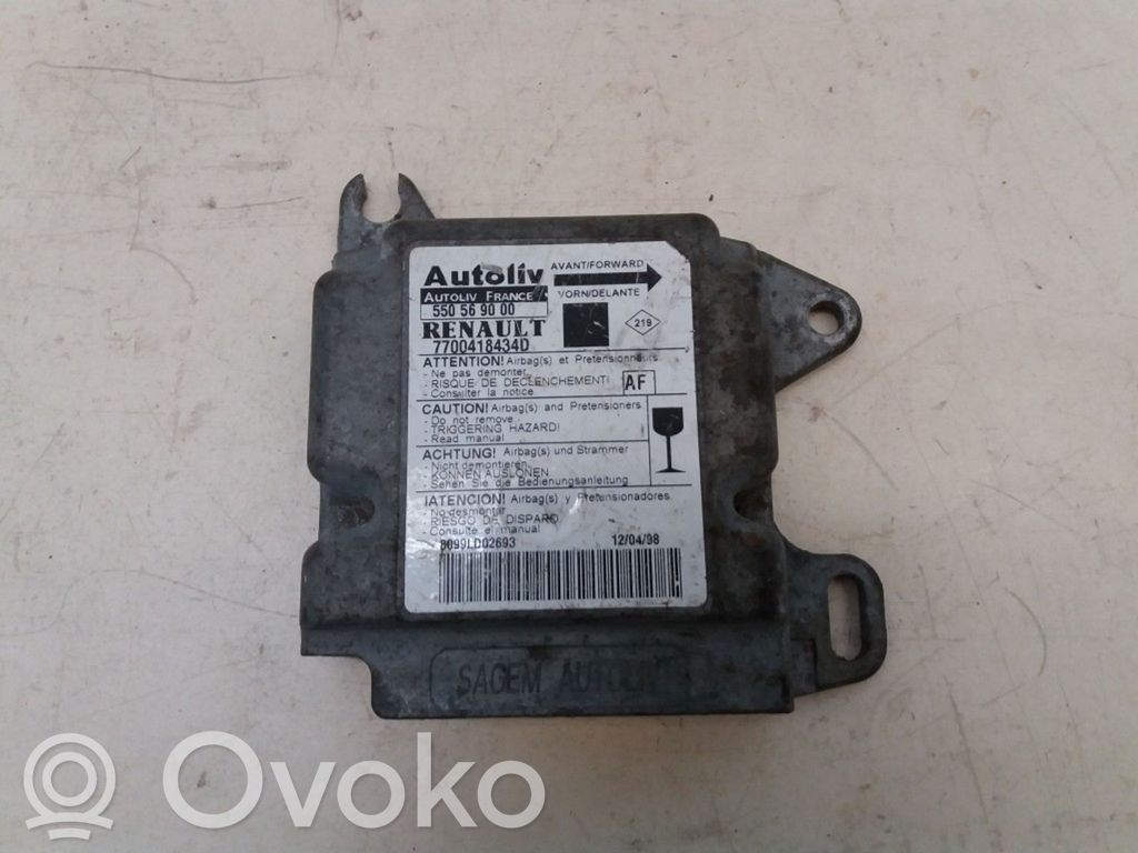 Renault Scenic I Airbag control unit/module 