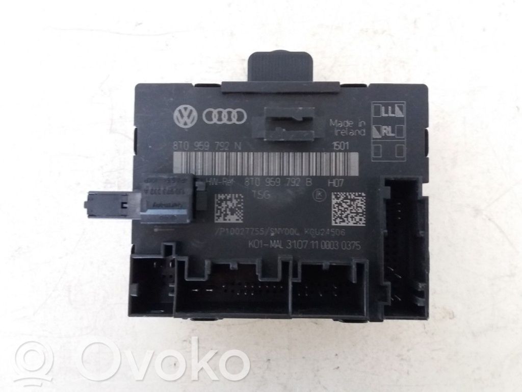 Audi A4 S4 B8 8K Other control units/modules 