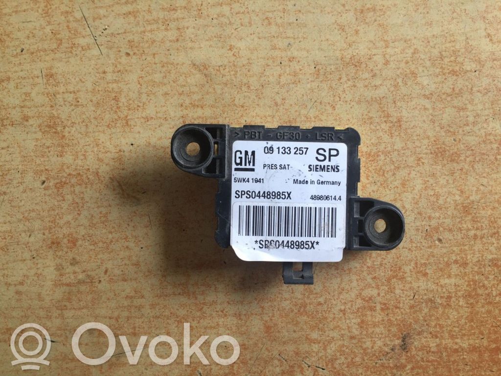Airbagsensor Crashsensor Drucksensor   09133257