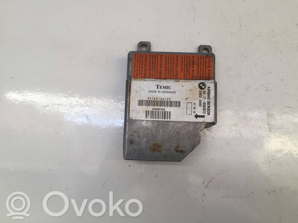 BMW 5 E39 Airbag control unit/module 