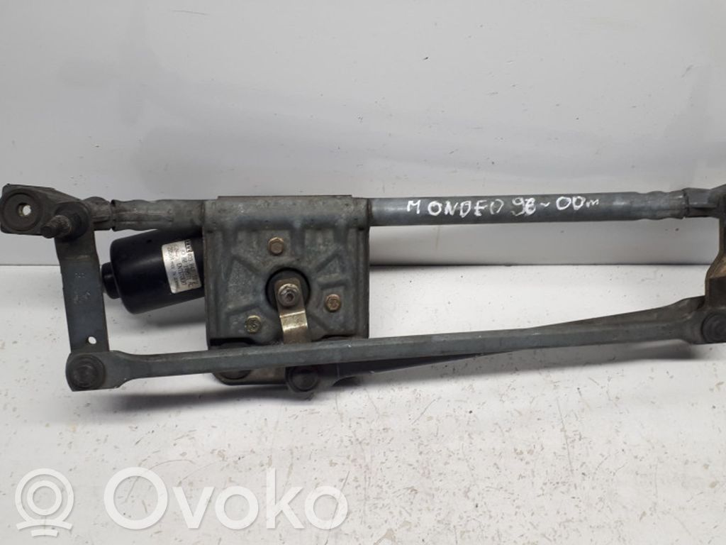 Ford Mondeo MK II Mechanizm i silniczek wycieraczek szyby przedniej / czołowej 