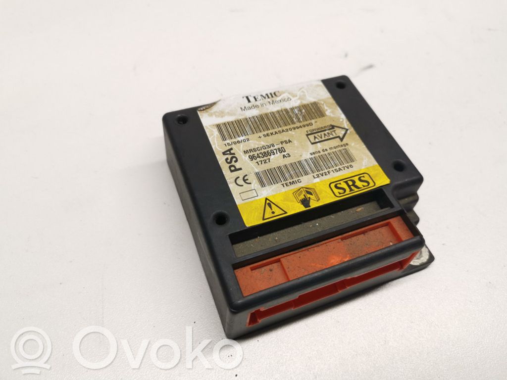 Peugeot 607 Airbag control unit/module 