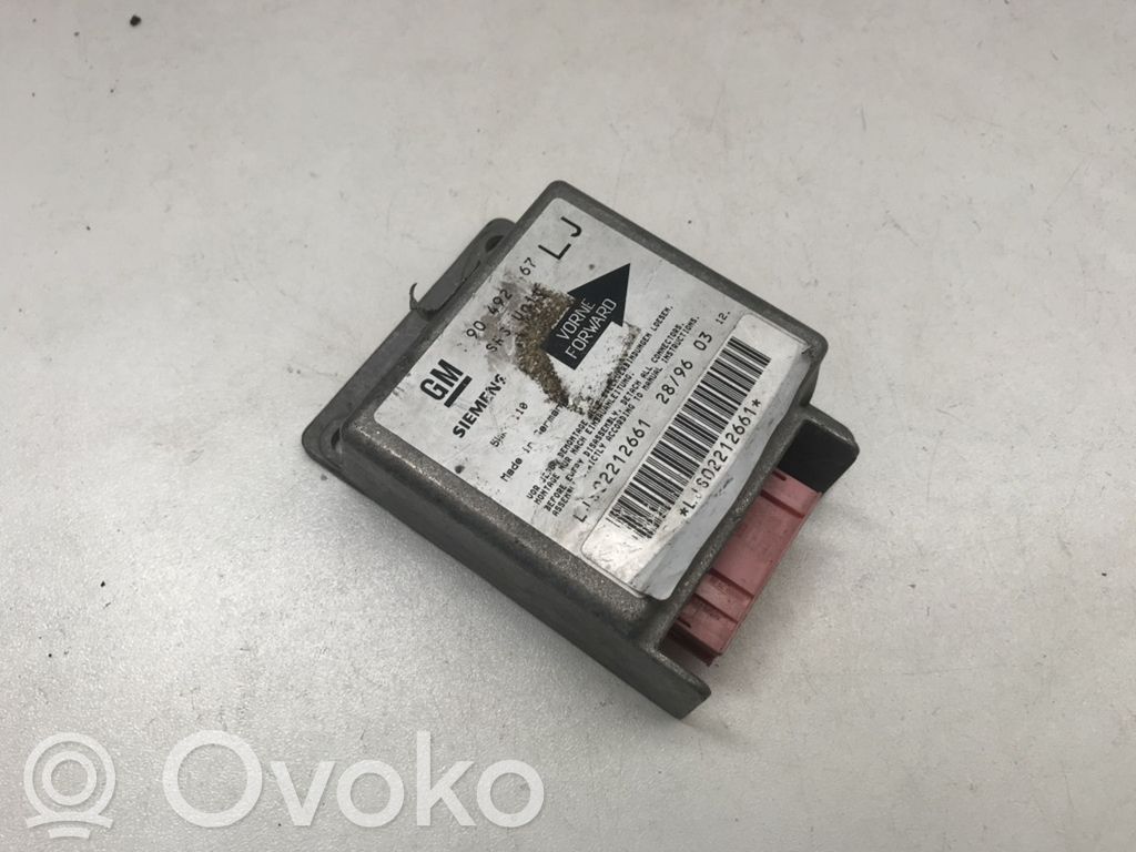 Opel Omega B2 Airbag control unit/module 