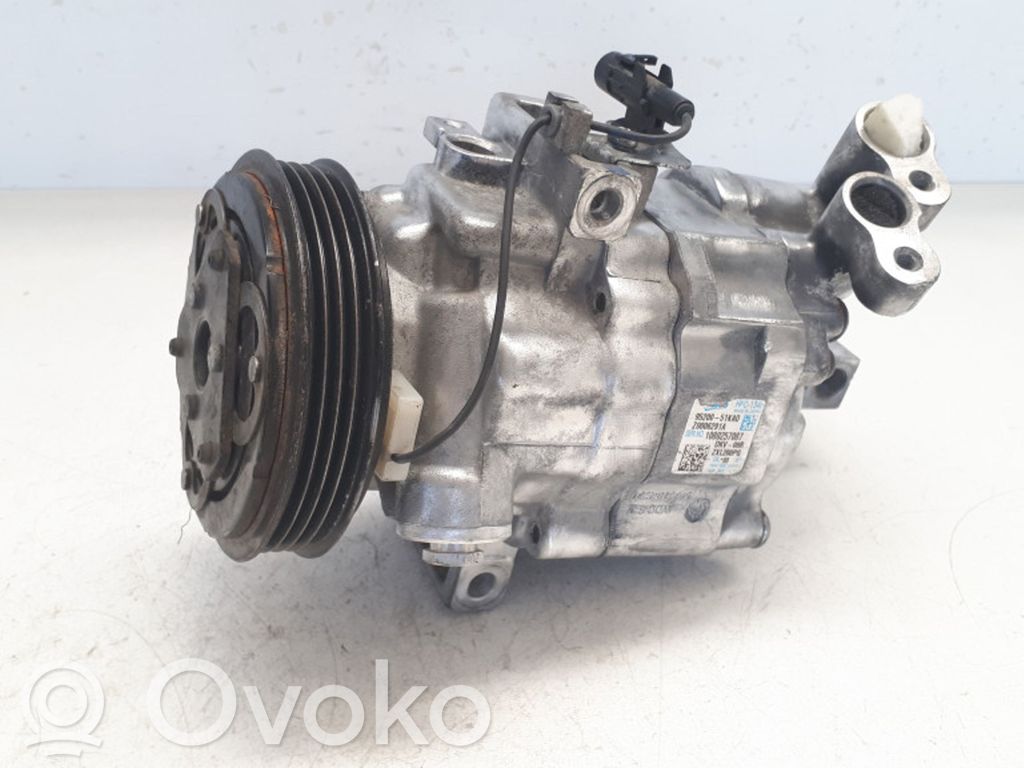 Opel Agila B Air conditioning (A/C) compressor (pump) 