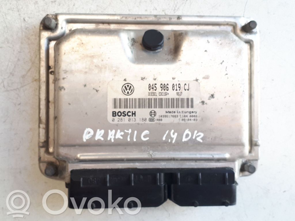 Skoda Praktik (5J8) Engine control unit/module 