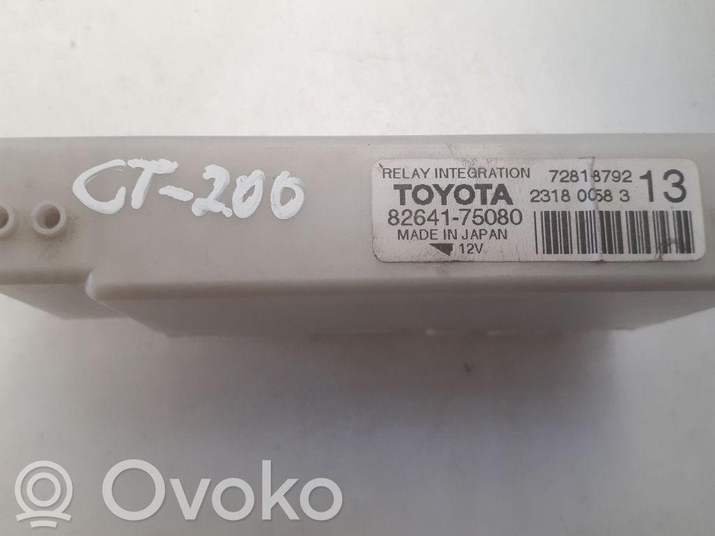 Lexus CT 200H Fuse module 