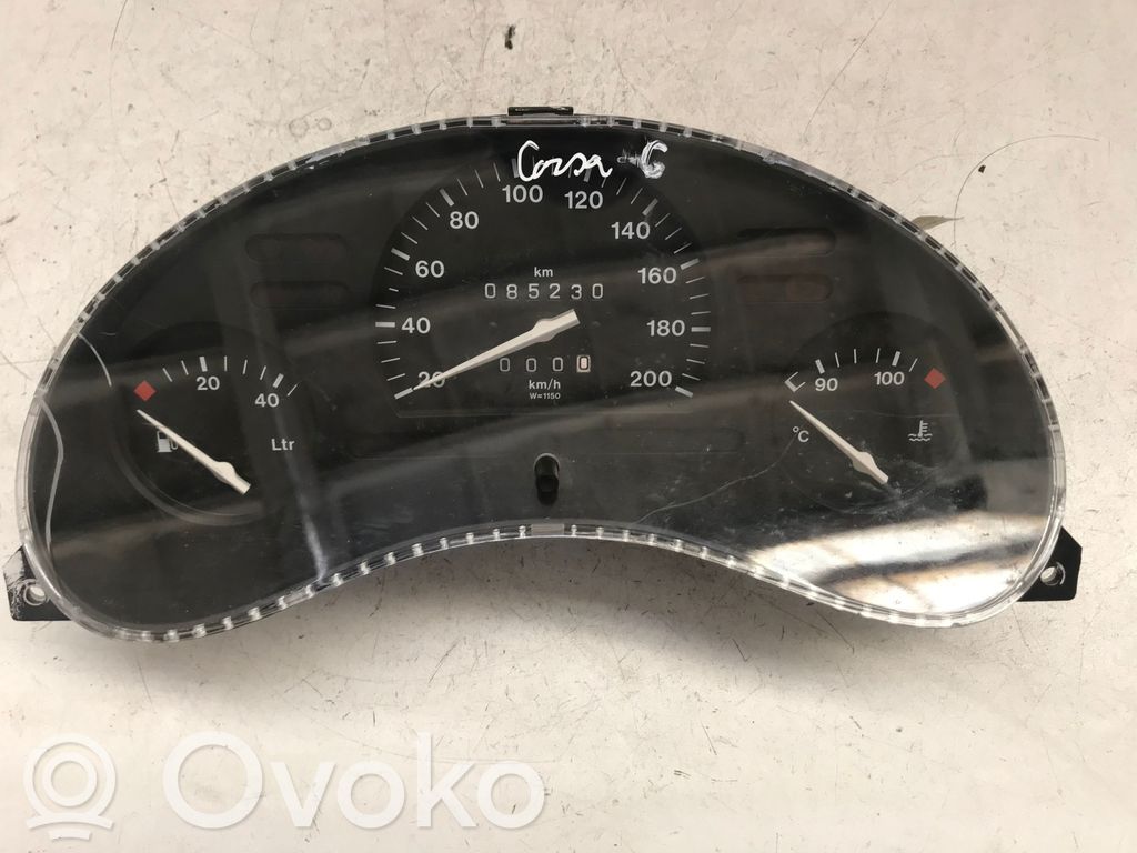 Opel Corsa C Speedometer (instrument cluster) 