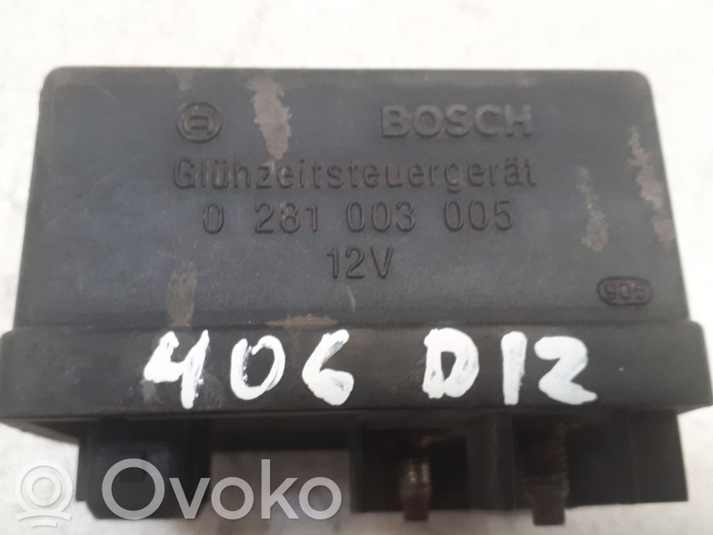 Peugeot 406 Žvakių pakaitinimo rėlė 