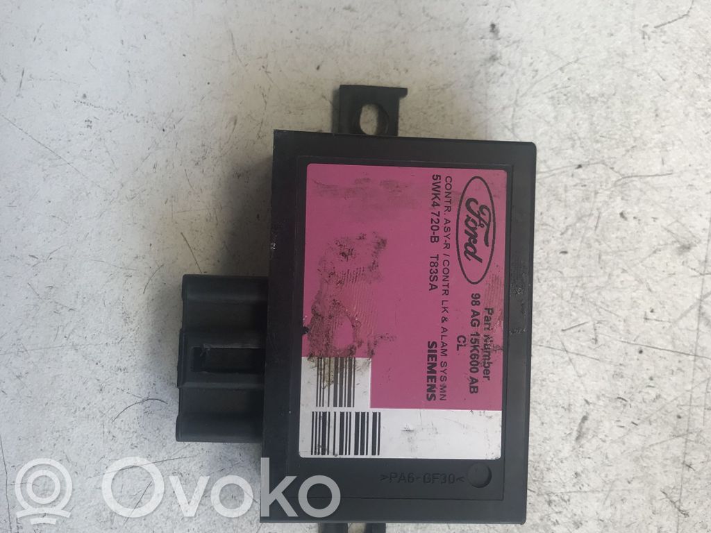 Other control units/modules   98AG15K600AB