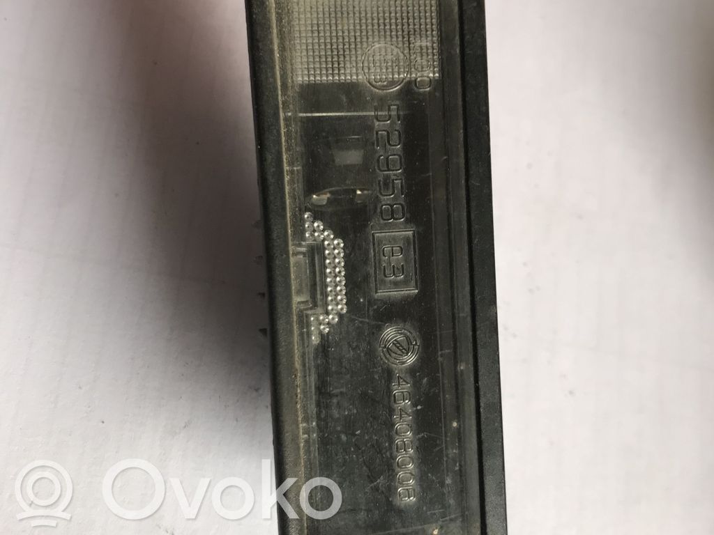 Alfa Romeo 156 Éclairage de plaque d'immatriculation 