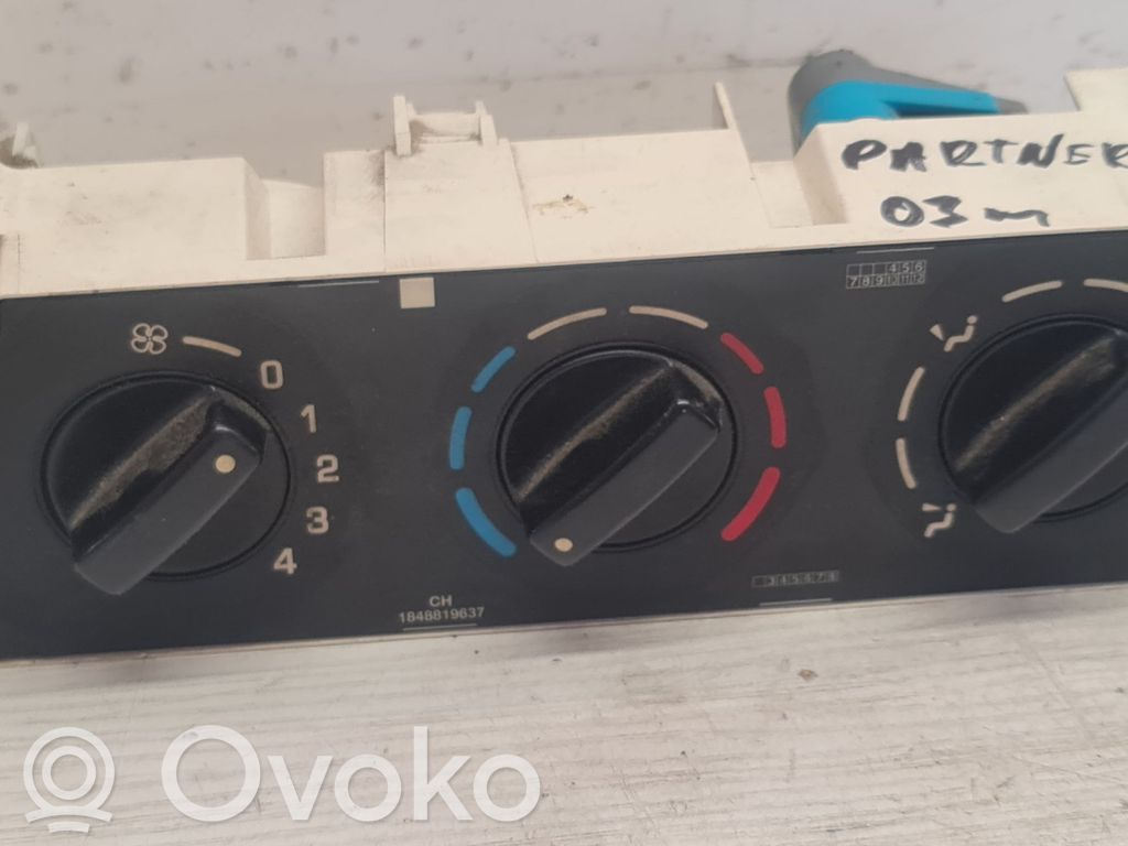 Peugeot Partner Climate control unit 