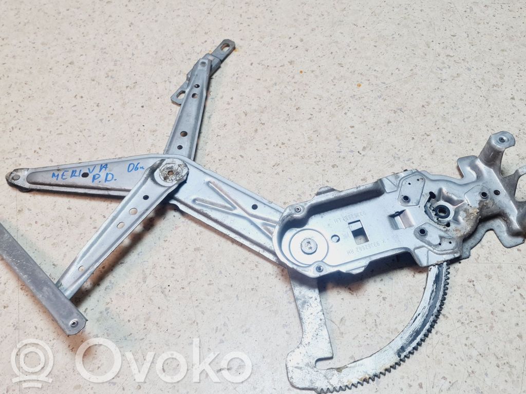Opel Meriva A Mechanizm podnoszenia szyby przedniej bez silnika 