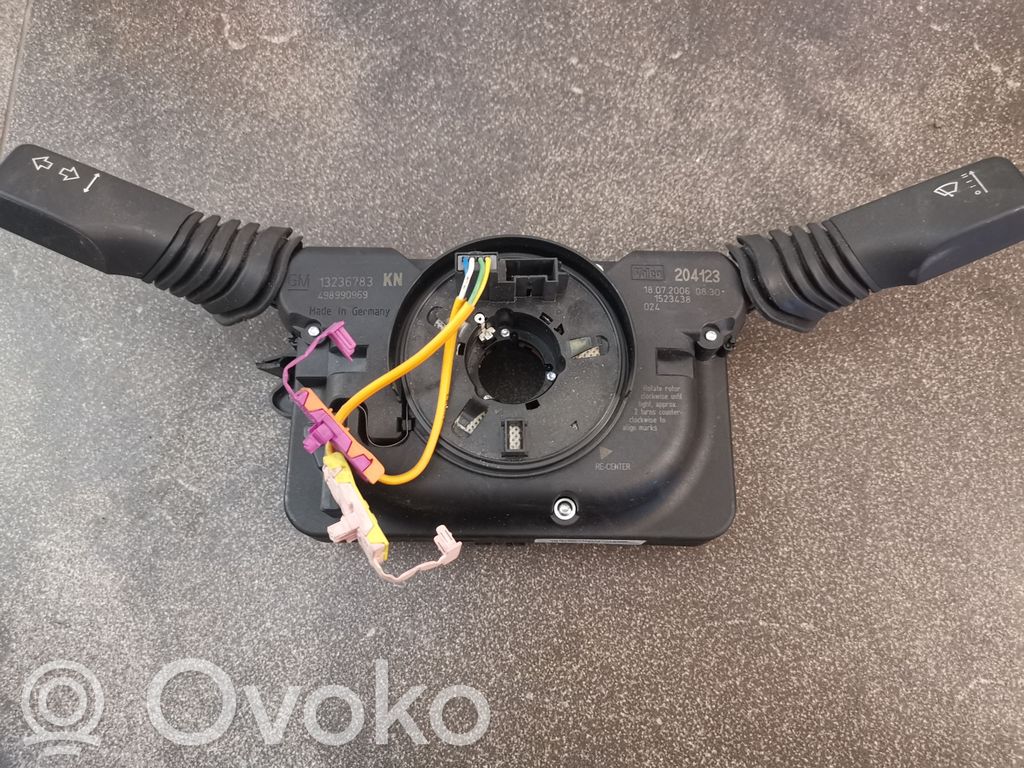 Opel Zafira B Wiper turn signal indicator stalk/switch 