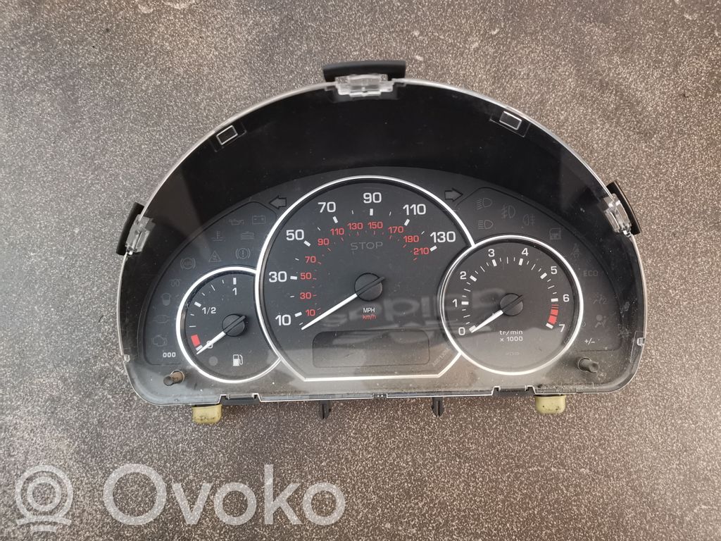 Peugeot 1007 Speedometer (instrument cluster) 