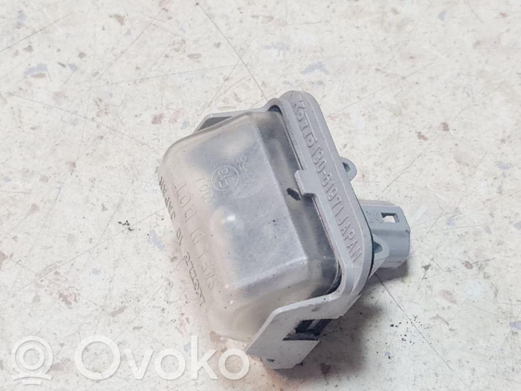 Mazda 6 Number plate light 
