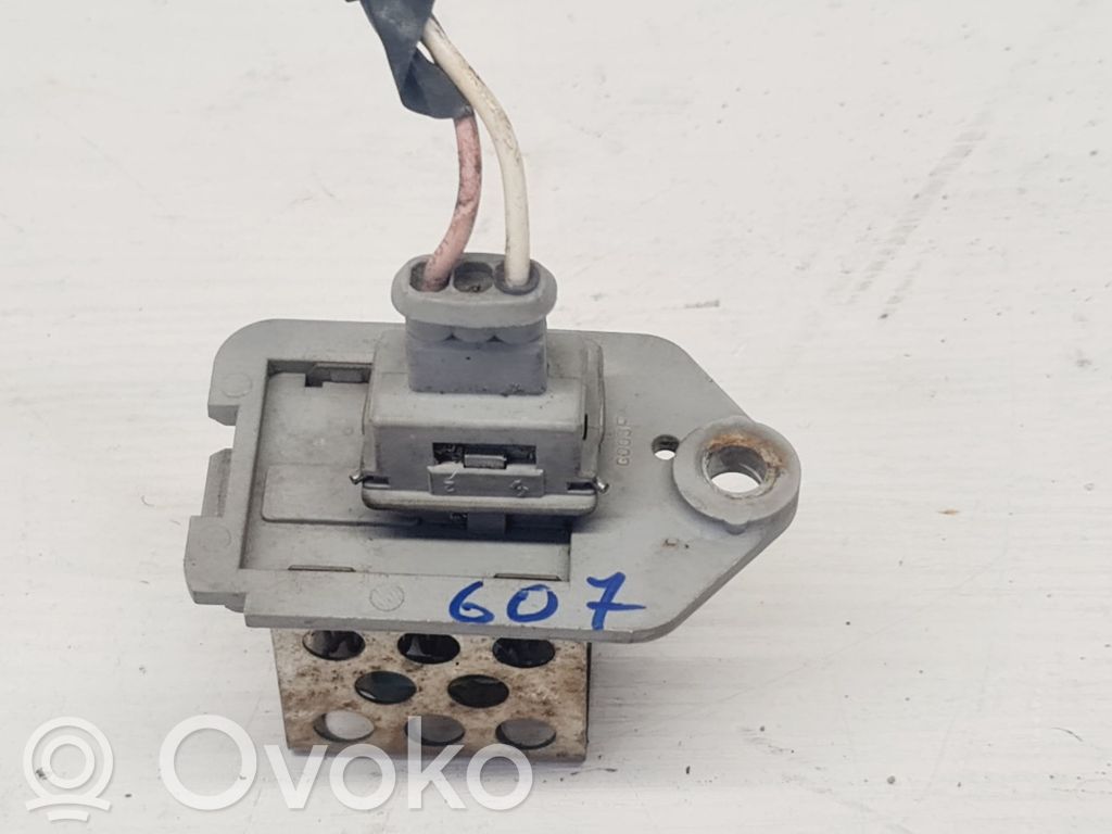 Peugeot 607 Coolant fan relay 
