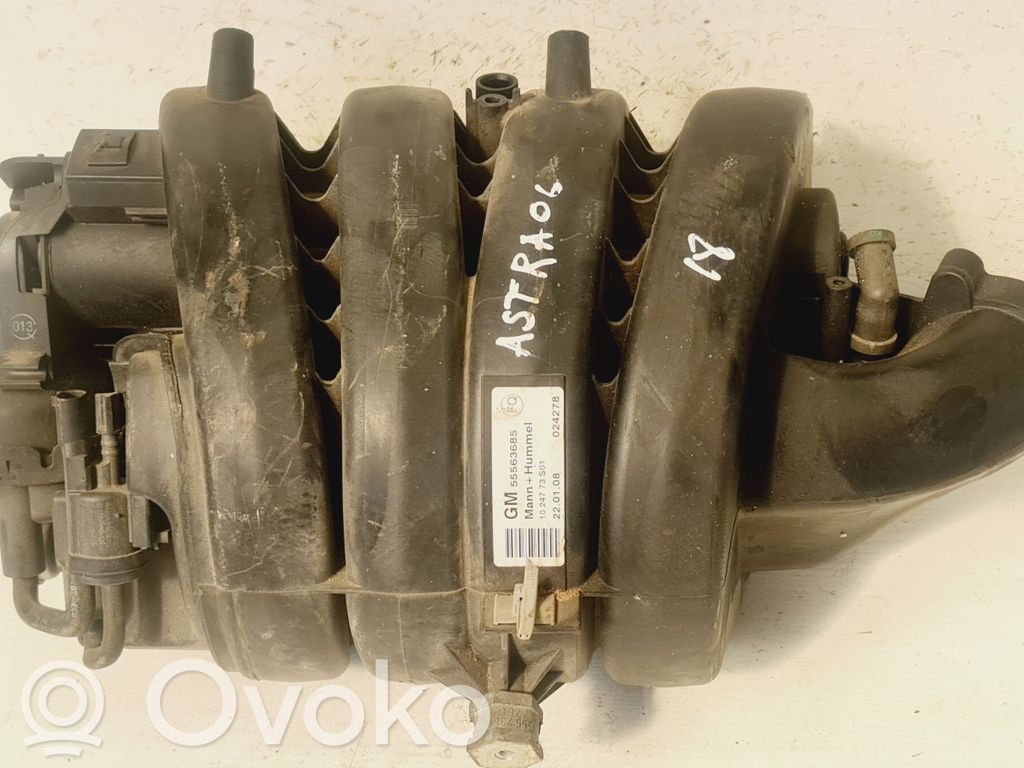 Opel Astra H Colector de admisión 