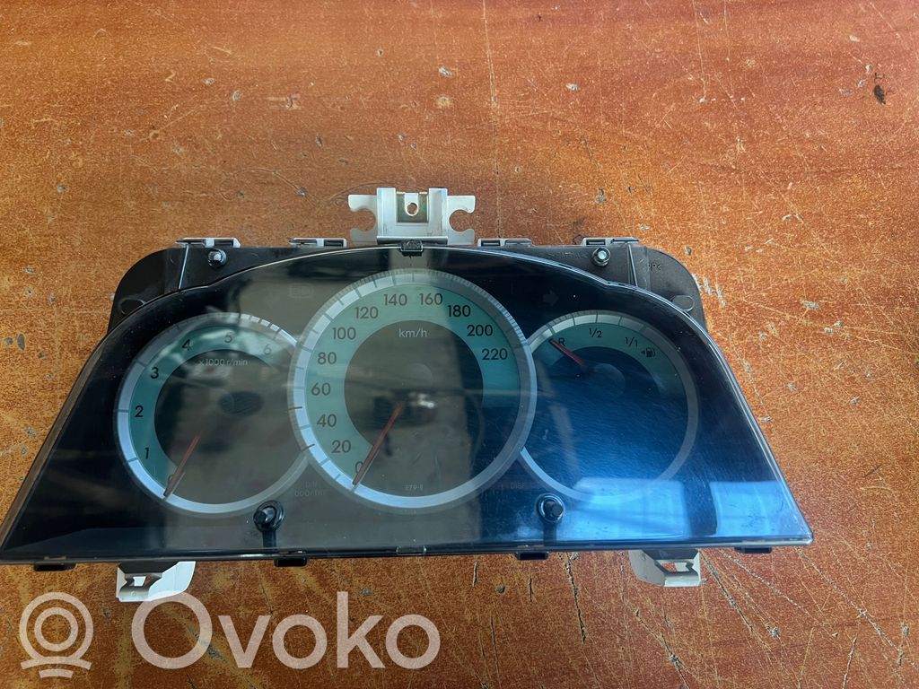 Toyota Corolla Verso AR10 Tachimetro (quadro strumenti) 