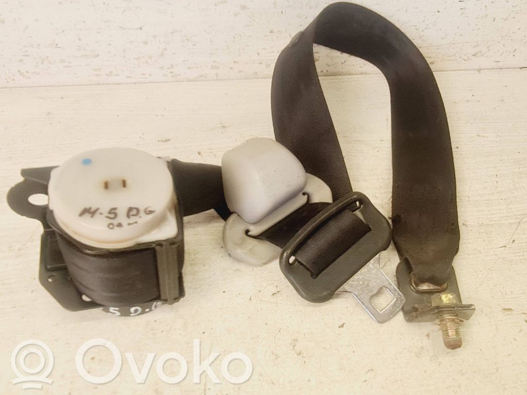 Mazda 5 Rear seatbelt 