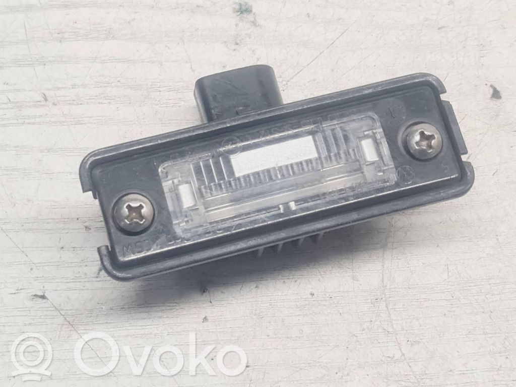 Volkswagen Lupo Éclairage de plaque d'immatriculation 