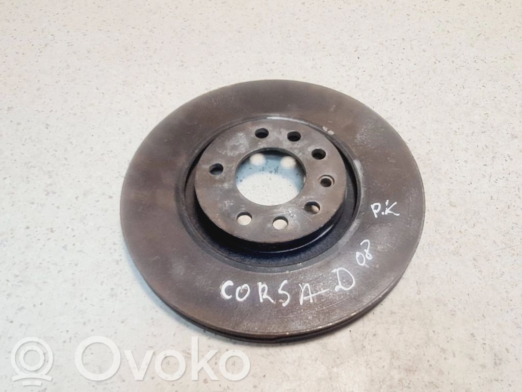 Opel Corsa D Front brake disc 