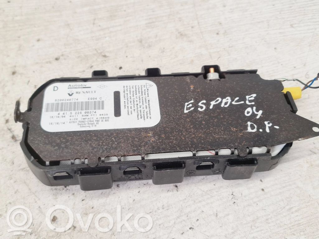 Renault Espace -  Grand espace IV Airbag del asiento 