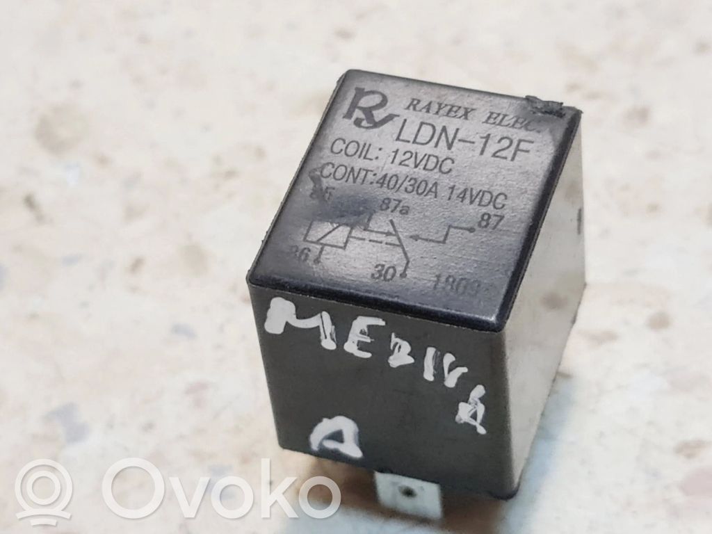 Opel Meriva A Other relay 