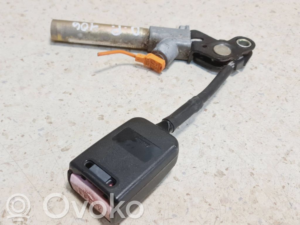 Peugeot 406 Hebilla del cinturón delantero 