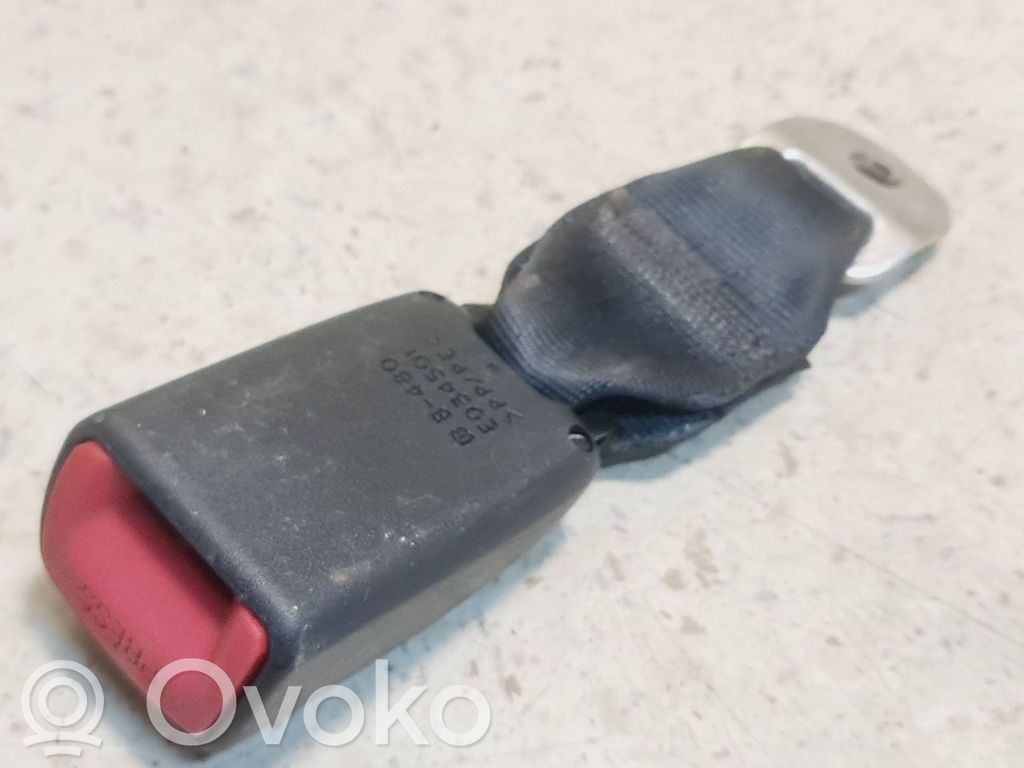 Citroen C1 Hebilla del cinturón de seguridad trasero 