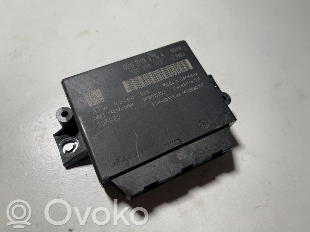 Volkswagen e-Up Parking PDC control unit/module 