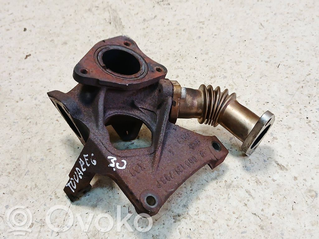 Volkswagen Touareg I Exhaust manifold 