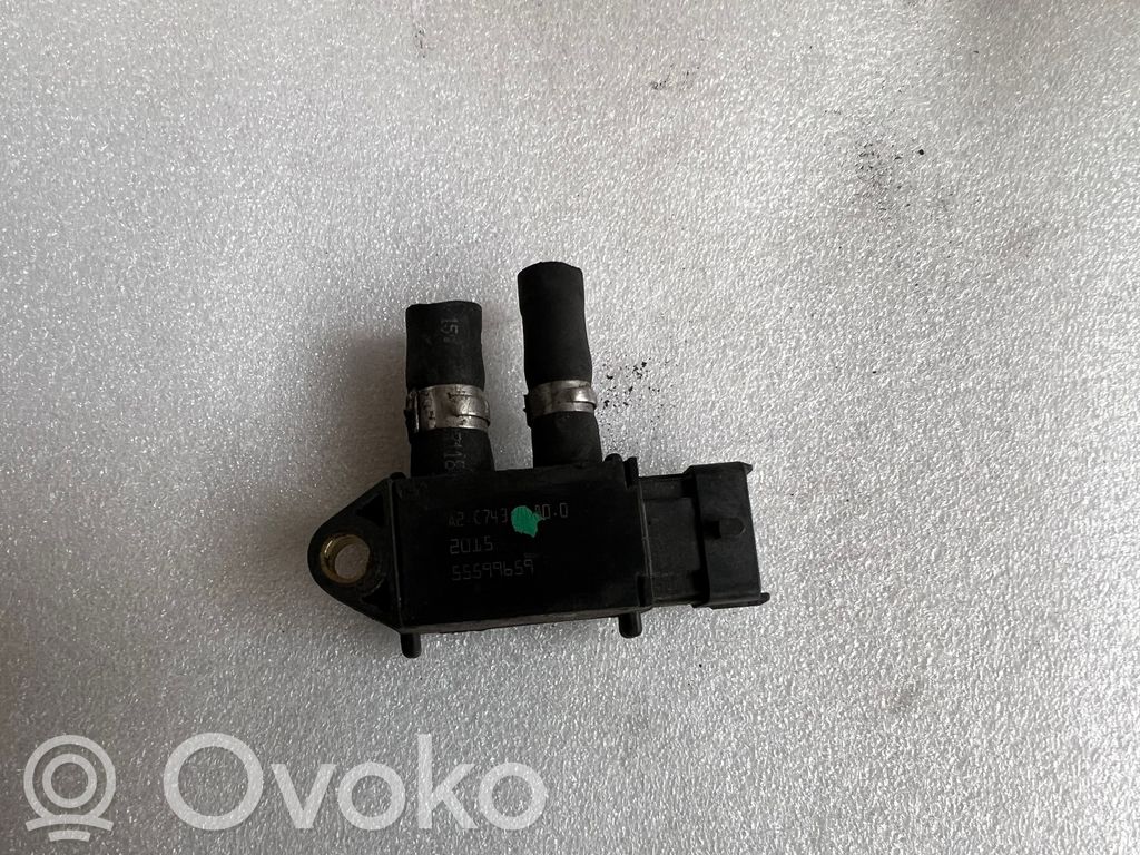 Opel Astra K Abgasdrucksensor Differenzdrucksensor 