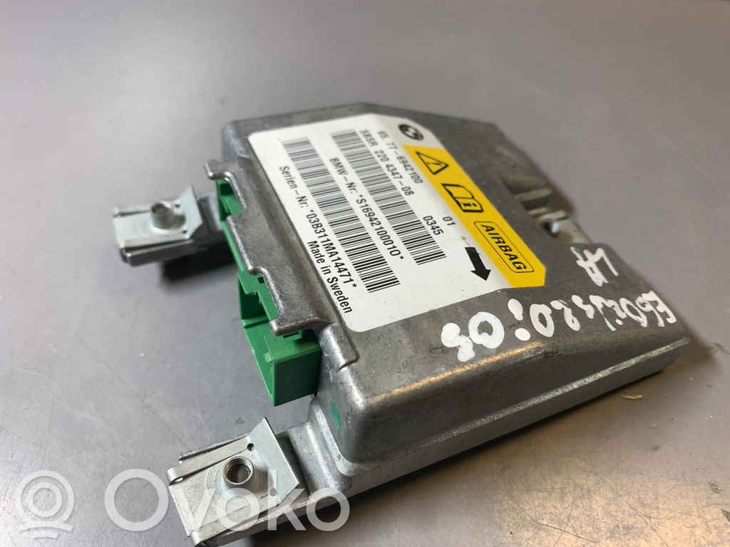 Airbag control unit/module   6942100,220434700,03B311MA14471,2204347