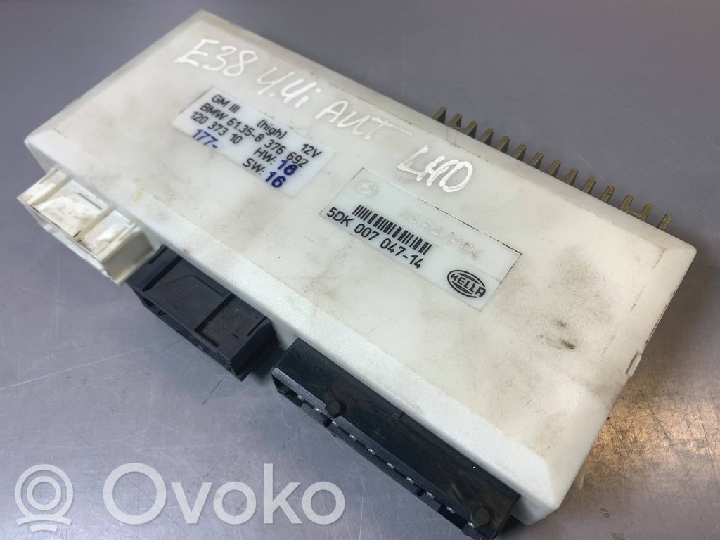 Steuergerät   8376692,61358376692,12037310