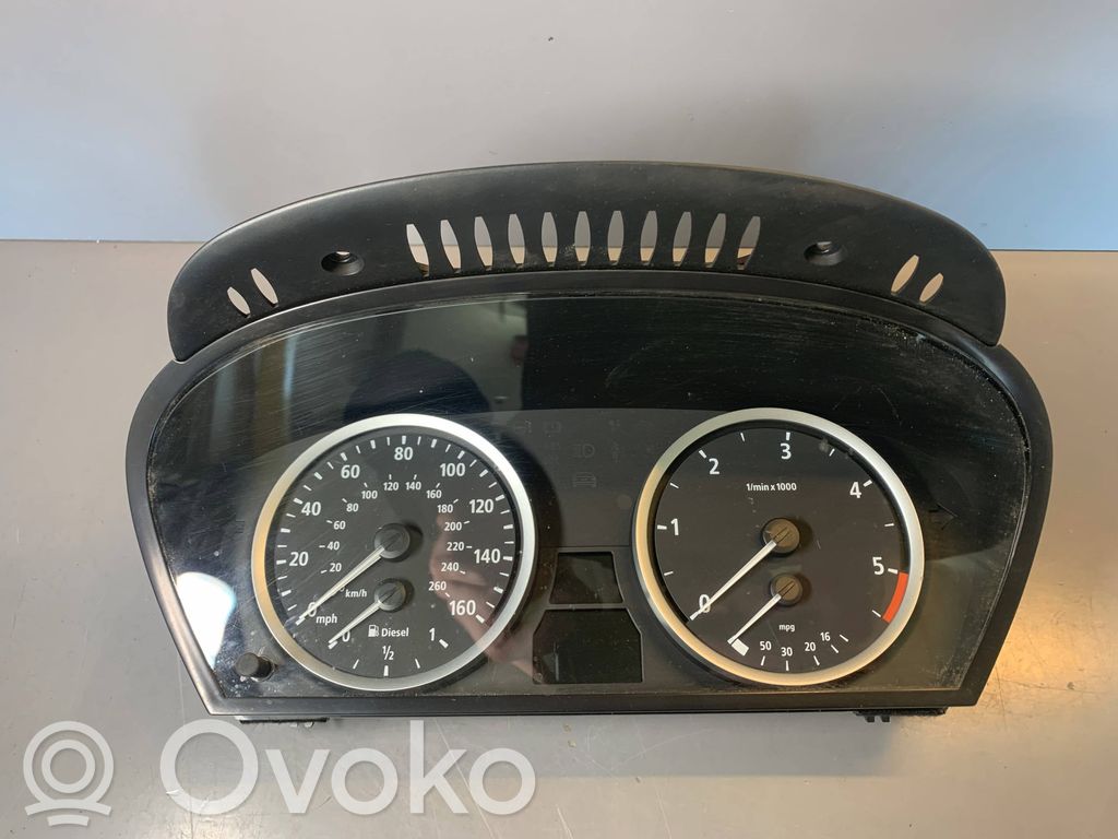 BMW 5 E60 E61 Speedometer (instrument cluster) 