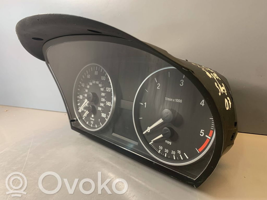 BMW 3 E90 E91 Speedometer (instrument cluster) 