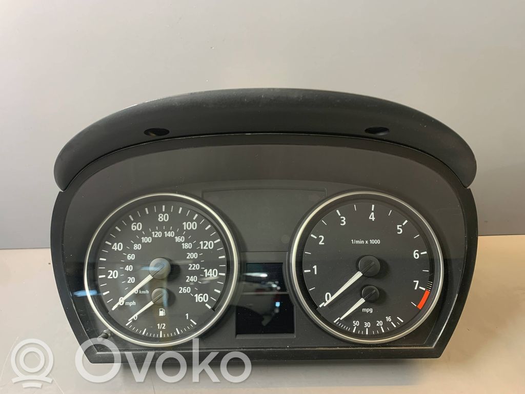 BMW 3 E90 E91 Licznik / Prędkościomierz 
