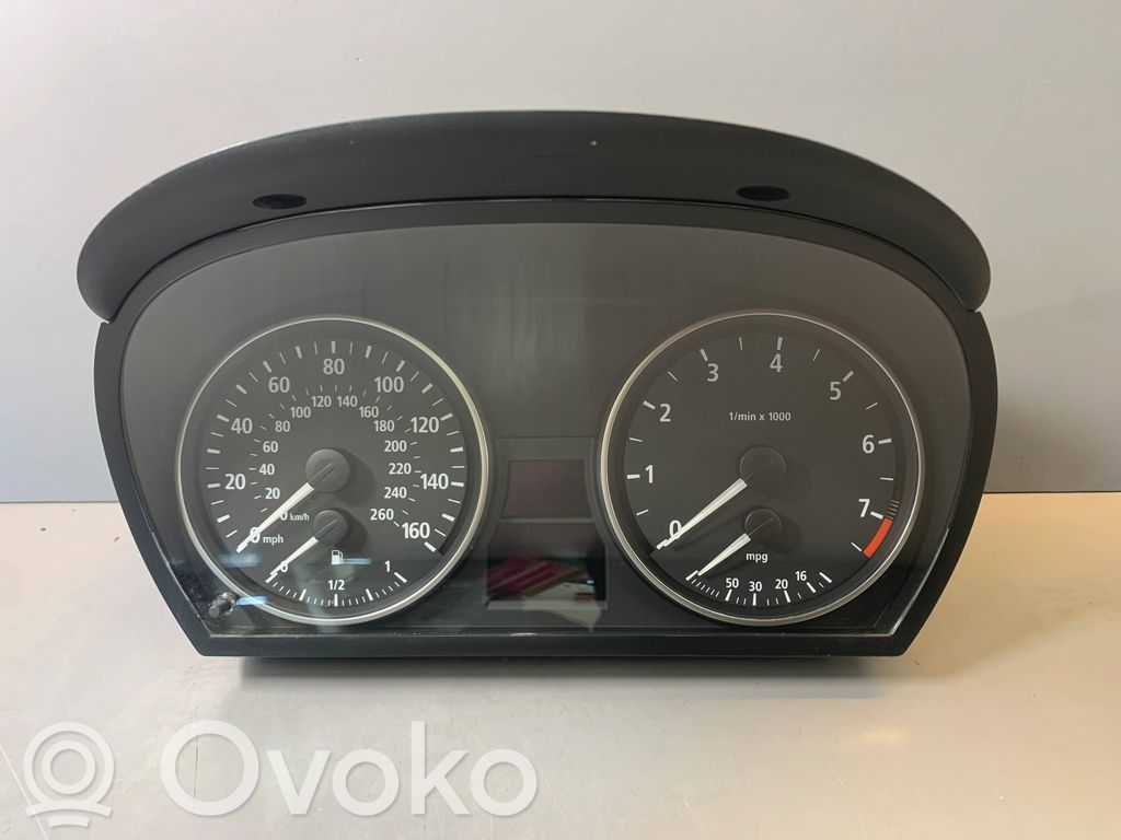BMW 3 E90 E91 Tachimetro (quadro strumenti) 
