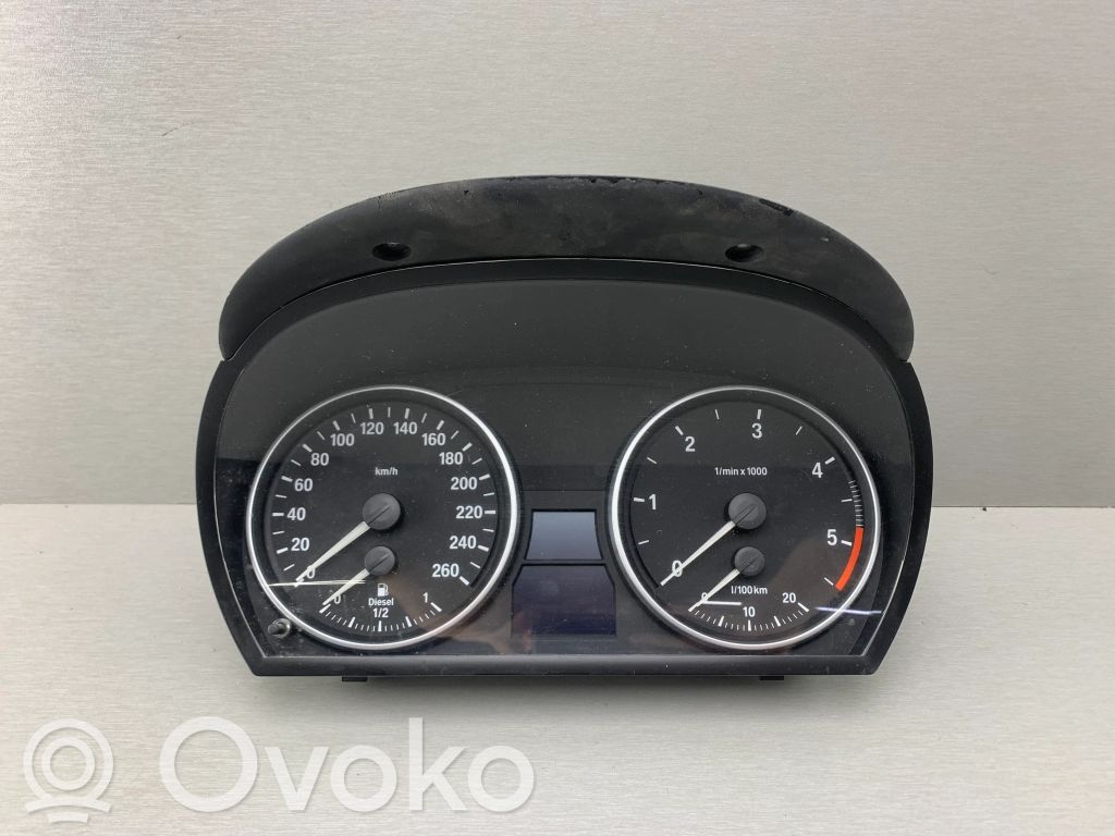 BMW 3 E90 E91 Geschwindigkeitsmesser Cockpit 